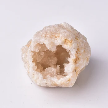 1PC Natural de Quartzo Ágata Geodo de Cristal Cluster de Cura Pedra Matérias de Cristais, Reiki Rocha Mineral Amostra de Quartzo Decoração Home