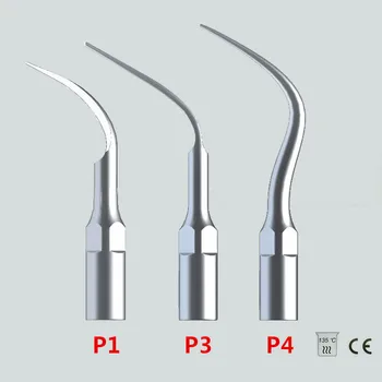 3Pcs/monte ultra-Sônica Dental Scaler Dicas P1 P3 P4 Compatível Com o EMS/ PICA-pau-Branqueamento dentário