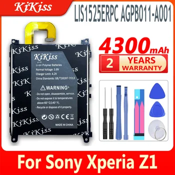 4300mAh LIS1525ERPC AGPB011-A001 Bateria Para Sony Xperia Z1 L39h Honami TÃO-01F C6902 C6903 C6906 C6943 da Bateria do Telefone Móvel