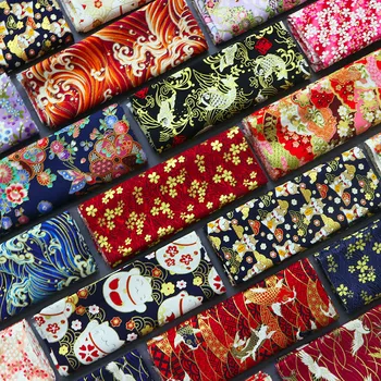 50x150CM Japão Estilo Zephyr Padrão de Tecido 100% Algodão, para DIY de Costura, Bordado em Patchwork Artesanato Toalha de mesa de Roupas de Boneca