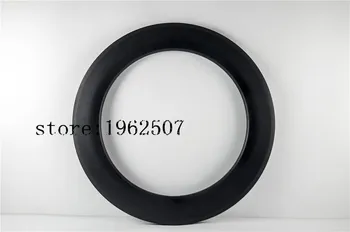 88 mm clincher de carbono, rodas de 23mm de largura com 3k de fibra de carbono T700c