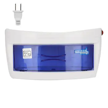 A Arte do prego Esterilizador Caixa de UV, Ozônio Desinfecção do Gabinete da Arte do Prego Caixa de Ferramenta(Plug EUA 110V )