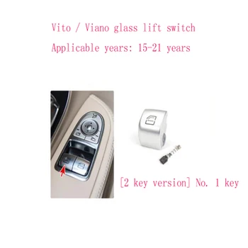 Adequado Para a Mercedes-Benz Vito Viano V260 VIANO de Vidro Levantador conjunto do Interruptor Elétrico Janela Botão chave
