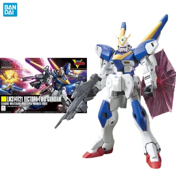 Bandai Gundam Modelo Montado Kit de Anime Figura HGUC 1/144 LM314V23/24 VICTORT DOIS ASSALTO BUSTER GUNDAM Figura de Ação Brinquedos Presentes