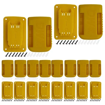 Bateria da Base de dados E Suporte de Ferramenta Para Dewalt Brocas 20V 12V E M18 (Ferramentas Amarela, Pacote com 20 unidades)