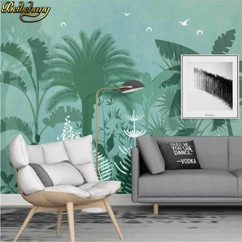 beibehang personalizado selvas Tropicais do Sudeste da Ásia papel de parede para sala de estar, quarto, decoração, foto mural papéis de parede decoração da casa