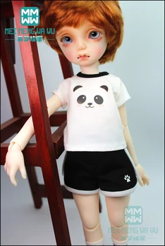 BJD acessórios roupas de boneca de moda panda Branco com três peças para 27cm--30cm 1/6 BJD boneca YOSD