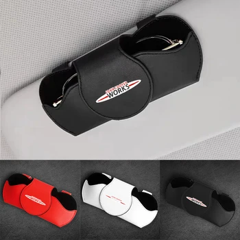 Carro Óculos de sol Titular Para o Mini John Cooper Works Multi-função Óculos Clipe de Bill Clipe de acessórios para carros