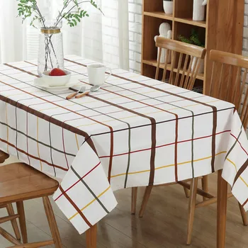 Clássica europeia, algodão toalha de mesa de festa de casamento cozinha lattice toalha de mesa de alta qualidade de produtos têxteis-lar