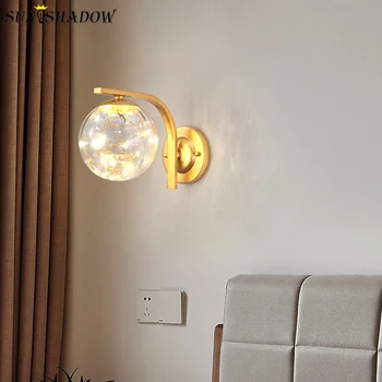 Da Parede do diodo emissor de Luz de uma Casa Moderna 110v 220v Lâmpada de Parede Para Sala de estar, Quarto de Cabeceira Sala de Jantar Interior Simplicty Decoração de Fixação