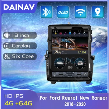 De 13 polegadas PX6 2 Din Android Rádio do Carro Para Ford Arrepender Nova Ranger 2018-2020 Carro Autoradio GPS de Navegação de DVD Multimídia player