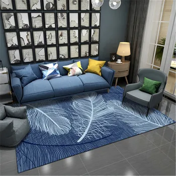 Estilo nórdico Retângulo Tapete Estéreo Geométricas padrão de Colorido quarto de café, mesa de cabeceira, sala de estar, Tapetes/carpetes CF