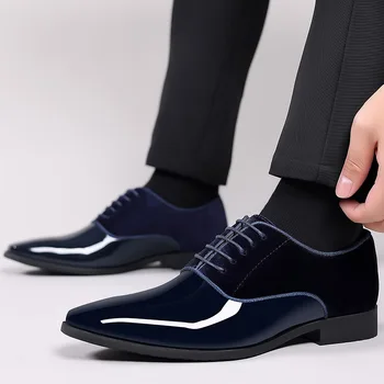 Homens Sapatos Homens Primavera Moda Do Casamento Office Couro De Alta Qualidade, Confortável Homem De Negócios Formal Sapatos 2022 Homens Sapatos