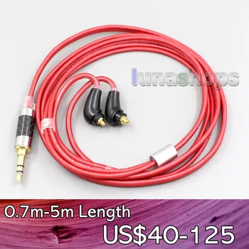 LN006685 4,4 mm XLR de 2,5 mm 3,5 mm 99% Puro PCOCC Cabo de Fone de ouvido Sony XBA-H2 XBA-H3 XBA-Z5 xba-A3 xba-A2