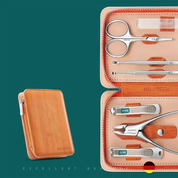 Manicure kit de cuidados pessoais cortador de unhas do agregado familiar unhas paronychia
