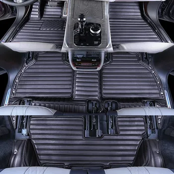 Melhor qualidade tapetes! Especiais personalizados carro tapetes para Mazda CX-8 7 lugares 2023 impermeável tapetes para CX8 2022-2018,frete Grátis
