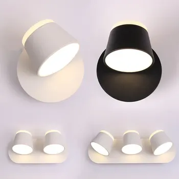 Moderno, Simples Parede de Metal da Lâmpada Candeeiro de Luzes de Parede para Sala de estar Interior Led Lâmpadas de Parede de Cabeceira, de Leitura, Luminárias de Decoração de Casa