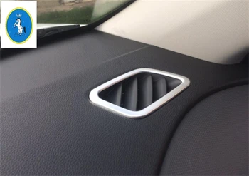 Novo Estilo ! Para Hyundai Creta IX25 2015 2016 2017 ABS Airbag Dentro de AC Saída de Ar Condicionado Tampa de Ventilação Trim 2 peças