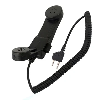 NOVO H100 Militar Portátil de alto-Falante Microfone Ombro Microfone PTT para o Rádio Walkie-Talkie LXT80 LXT420 G6 G8 G12 M99 GXT250 GXT565