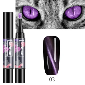 Olho de gato selo de cola de unha 6 gradiente de cor unha polonês cola UV cola pode ser usada em OEN prego loja