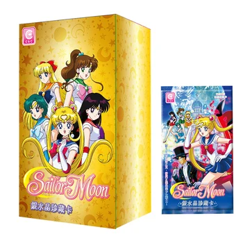 Original de Sailor Moon 25º Aniversário do Conjunto Completo de desenho animado Japonês de Personagens de Anime Flash Cassi SR Rara Coleção de Cartão de Brinquedo de Presente