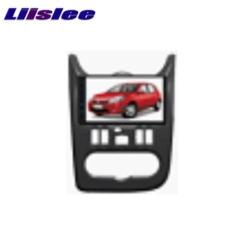 Para Renault Sandero Para o Dacia Sandero 2008~2012 LiisLee Multimídia TV DVD GPS de Áudio Hi-Fi com Rádio Estéreo Original Estilo de Navegação