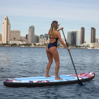 PVC Placa de SUP de Esportes de Água Infláveis Prancha de Stand up Paddle Board Corridas Sup Paddle Board de PVC Inflável Paddle Board
