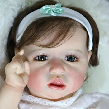 Realistas Reborn Baby Dolls 50cm Bebê Corpo Mole Realistas para o Bebê Recém-nascido Bonecas de Vinil Corpo da Vida Real Bonecas de Presente