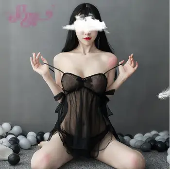 Senhoras verão Funda perspectiva sexy nightdress lingerie sexy de terno, apaixonado tentação