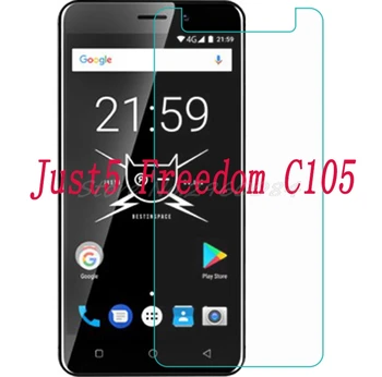 Smartphone Vidro Temperado para Just5 Liberdade C105 à prova de Explosão Filme Protetor Protetor de Tela do telefone