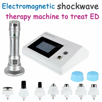 Terapia por ondas de choque Máquina Extracorpórea Eletromagnética Shockwave Dispositivo Para Tratamento ED E Calcific Tendinite Massager