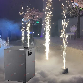 venda quente do efeito de Fase de DMX elétrica frio faísca máquina de Fogos de artifício de ignição da Máquina para a festa de casamento mostra