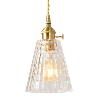 vintage bola de vidro do projeto da lâmpada lustres para quarto cocina accesorio hanglampen ventilador de teto nórdicos decoração home
