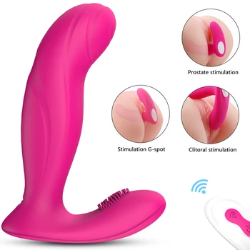 Wearable Mulher De Vibração Masturbador Clitóris Recarregável Vibrador Ponto G Plug Anal Sexo Brinquedos De Alta Velocidade De Vibração 18